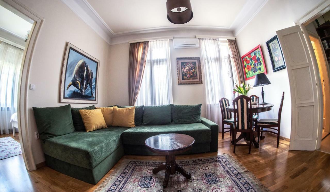 Crown Apartment With Garden View 贝尔格莱德 外观 照片